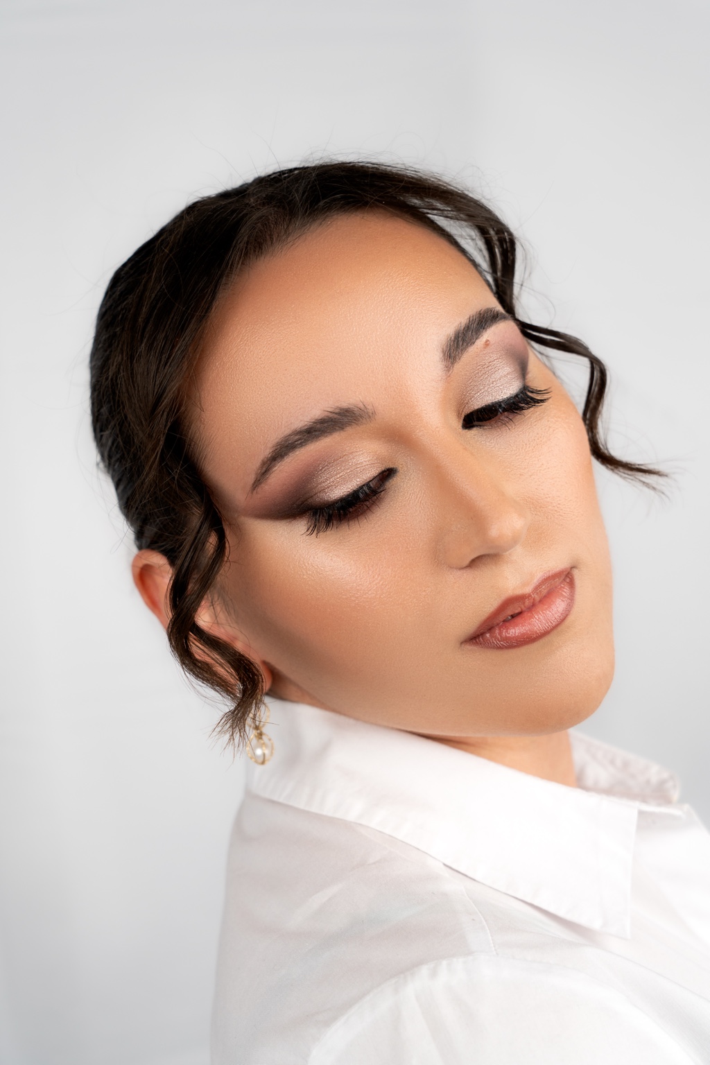 Make-up professionale luminoso realizzato da Giorgia Murgia